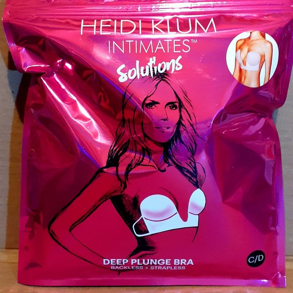Heidi Klum Intimates Solutions Deep Plunge Bra - Picture 1 of 5